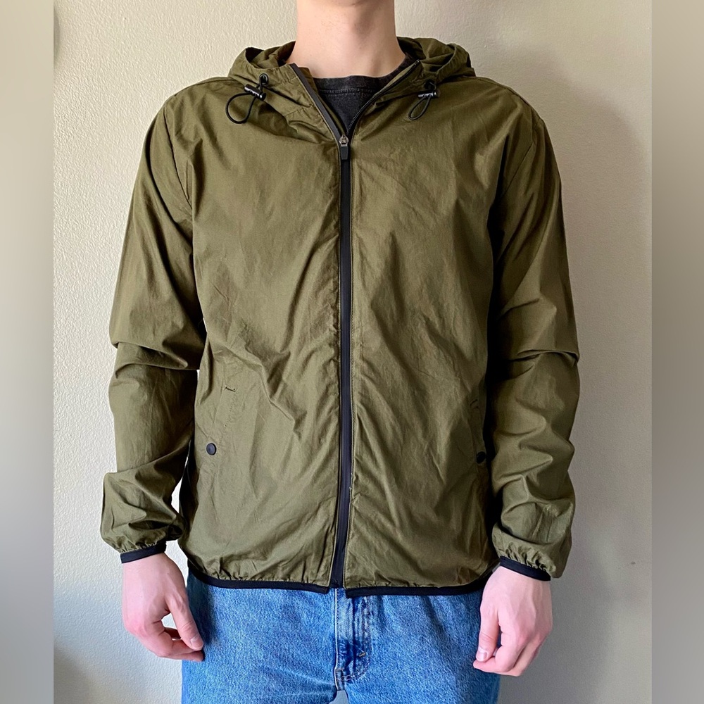Zara Men’s Hooded Jacket Windbreaker
